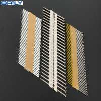 China manufacturer 21 Degree Full Round Head framing nailer Plastic Strip Nails for American market