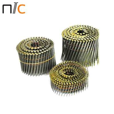 Iron Nail Prices Stainless Steel Concrete Roofing Collated Nails Coil